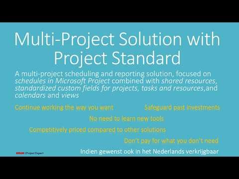 Introducing the Multi project solution with Project Standard