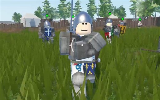 Roblox游戏推荐-bleeding blades现今版本游玩（百年战争篇）