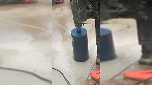水泥混凝土路面钻芯取样