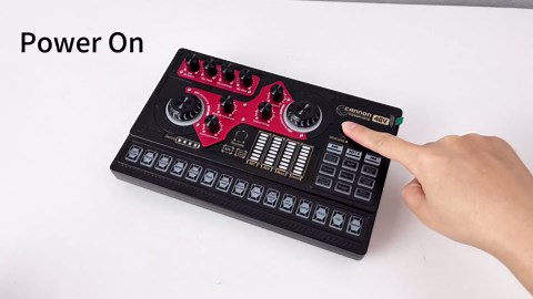 Podcast Equipment Bundle, X5 Audio Interface with Mixer & Vocal Effects, Sound Board Voice Changer, Studio All-in-one XLR DJ Mixer for Phone PC Live Streaming Recording Gaming (X5-Black)