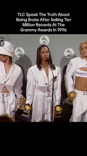 TLC Speak The Truth About Being Broke After Selling Ten Million Records At The Grammy Awards In 1996 #Grammys #GrammyAwards #Grammys2024 #LosAngeles #90s #2000s #GrammyWinner #FYP #Pop #AwardSeason #TLC #Waterfalls #NoScrubs #LisaLeftEye #Tboz #Chilli #1996