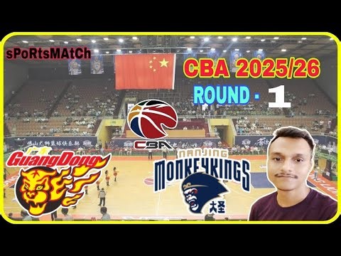 CBA live match Guangdong Southern Tigers vs Nanjing Monkey Kings live video watch with joy