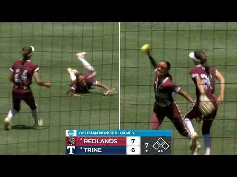 Diving catch helps clinch 2026 DIII softball title | FULL FINISH