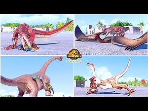 Deinonychus All Perfect Animations & Interactions 🦖 Jurassic World Evolution 2 - Dinosaurs