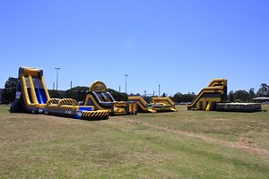 Ninja Warrior Inflatable Obstacle Course Package