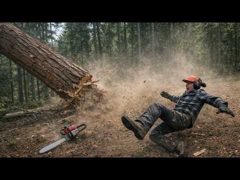 Extreme Forestry Failures | Tree Cutting & Logging Truck Problems