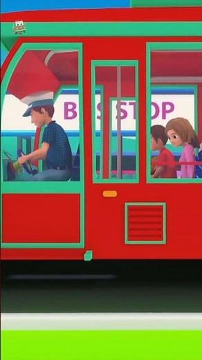 Wheels on the Bus Song #nurseryrhymes #shorts