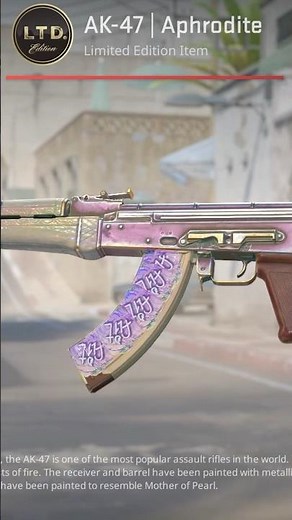 🔥🟣 AK-47 | Aphrodite Sticker Craft PURPLE PATTERN 🟣🔥