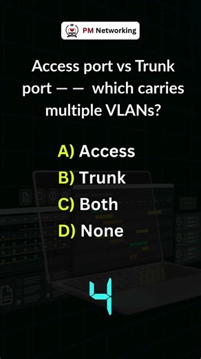 CCNA Exam Question with Answer #ccna #ccnp #network engineer #pmnetworking