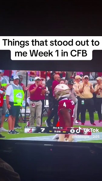 Week 1 Highlights of College Football