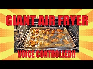 Samsung Range with Air Fryer - Voice Controlled! This is a must see!