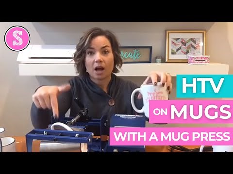 🔥 How to Put HTV on Mugs with Mug Press | Beginner Tutorial