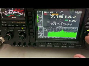 Icom 756 PRO III HF/6m 100 Watt DSP Transceiver, Scope, keyer, Antenna Tuner, by WB6JLA