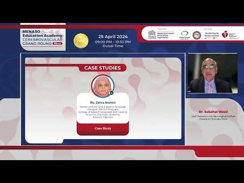 MENASO Education Academy Cerebrovascular Grand Round | April 2024