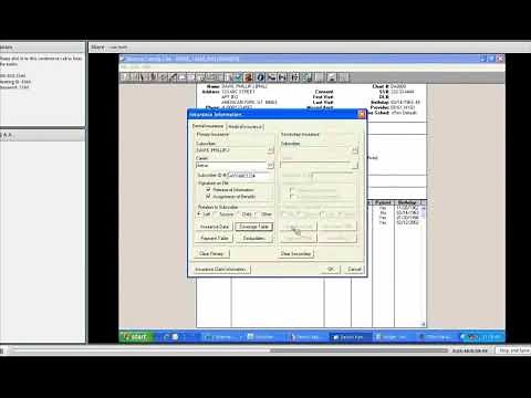 Dentrix training 4 Insurance
