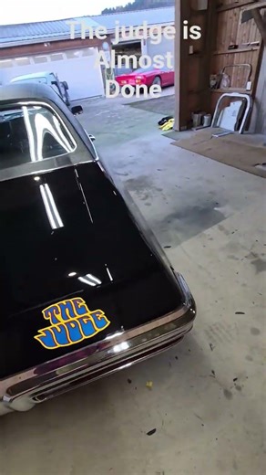 Just few items to install in morning and away it goes home ! #1970gto #pontiacnation #70judge