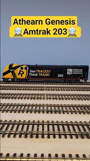 Athearn Genesis P42 Amtrak 203 #modeltrains #railroad #goldenretriever #operationlifesaver #trains