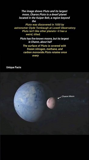 Pluto & Charon .The Fascinating Dwarf Planet and Its Moon
