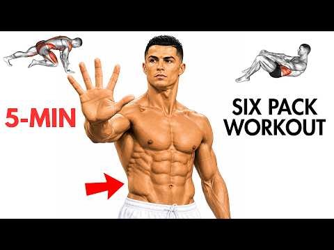 5 Min Ronaldo 6 Pack Abs World Cup Workout