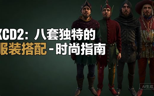 [中配]KCD2：八套独特的服装搭配 - 时尚指南 - Dare To Game