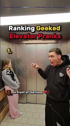 Geek Elevator Pranks 🤓🚪 #funny #humor #Geek #EmbarrassmentGeeks