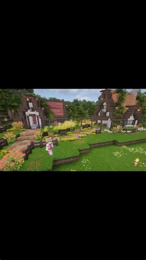 THE best cottagecore texture pack in minecraft #minecraftbuilding #resourcepack #mods