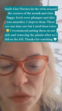 How to fix Saggy Jowls and Smile Lines #beautyover50 #over60 #saggingskin #skincareroutine #collagen