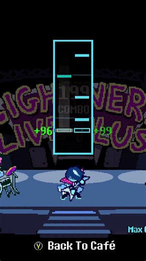 Another day in hometown Part 2 [lightners live plus] #deltarune #rhythmgame #gaming