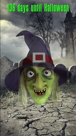 Halloween countdown 136 days until Halloween 🎃👻 💀🧙‍♀️ #halloween #countdown_start_now #spooky