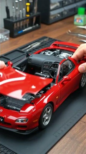 Building a Mazda RX-7 FD3S From Scratch! 🔴 | Rotary Engine Assembly ASMR