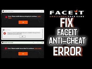 HOW TO FIX FACEIT ANTI-CHEAT ERROR / please enable memory integrity to continue faceit
