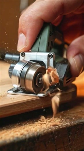 Mini Edge Planer – Precision Wood Test #miniature #woodworking #classicminiature #tools #wood
