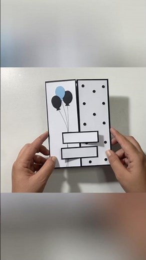 Tarjeta de cumpleaños hecha a mano 🎁 Idea fácil y hermosa | Handmade Birthday Card #Shorts