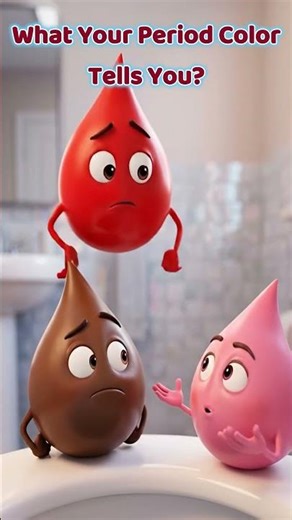 Your period color tells a story #menstrualhealth