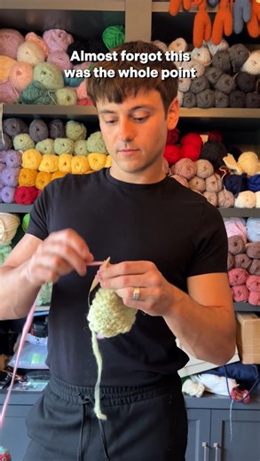 The @madewithlovebytomdaley x @thewoolmarkcompany knit kit has officially landed. Crafted in collaboration with @laxtonsyarns and made from 100% Merino wool, these yarns are soft, breathable, and warm (but never sweaty). Knit it, gift it, and stitch it with love. Available at the 🔗 in bio, or madewithloveworld.com 🩷💛 | Tom Daley