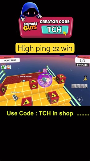 High ping 2v2 ez gg part_2 #stumbleguys #shortsfeed