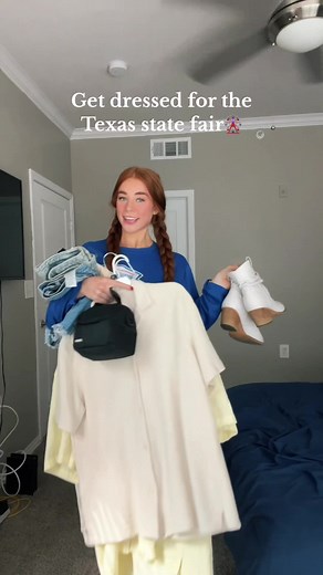 Well this just went down hill and i wish i went w the dress #texasstatefair #outfitoftheday #getdressedwithme