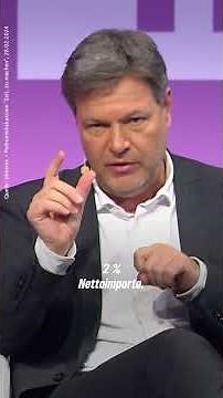 Robert Habeck erklärt Söder, wie Atomkraft funktioniert.