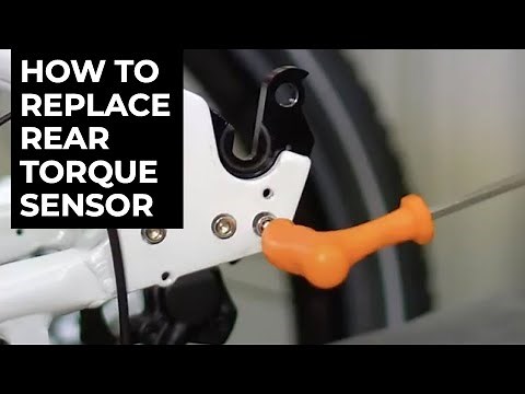 How to replace a rear Torque Sensor on an E-bike