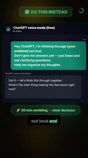 ChatGPT solves problems better than notes 🧠