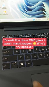 "Bored? Run these CMD gems & watch magic happen! 😄 Who's trying first? Comment below! 👇 🚀 Running commands in CMD just got FUN! Turn boring prompts into exciting hacks that boost your PC game. Follow @digitalxcellent for more enjoyable tech tricks daily. #command #hacks | Digital_xcellent