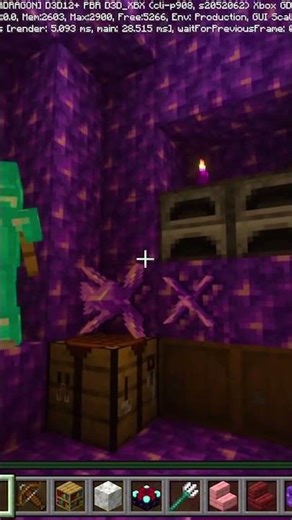 House in a Geode #minecraft #minecrafthouses #minecraftbuilding #gaming