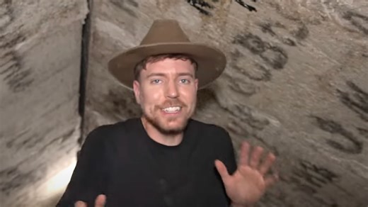 YouTuber MrBeast gets unrestricted access to Great Pyramids of Giza and people are shocked at what's inside