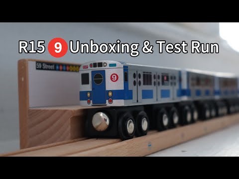 NEW Munipals R15 9 Train Unboxing & First Test Run @Trainguy198 