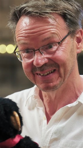 Toy restorers Julie and Amanda repair a stuffed monkey named Midge, who played a huge part in Charles' life and in his late father's old market stall 🥹 #TheRepairShop | Quest