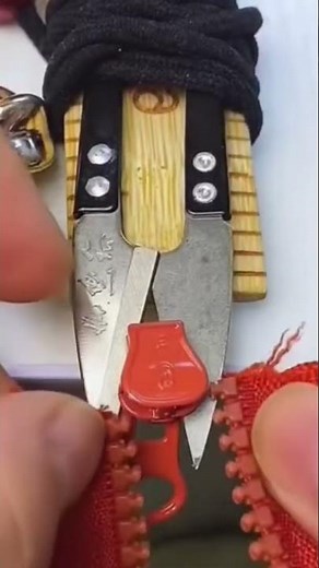 zipper installation 👕 | precise garment sewing process
