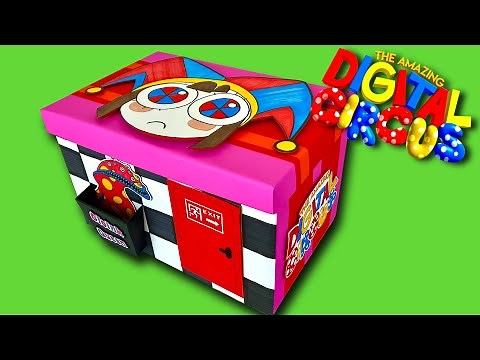 Digital circus Mystery Box opening | DIY Secret Box