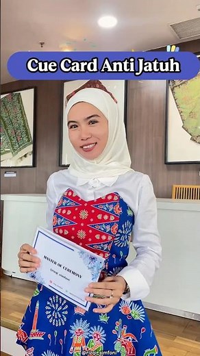 Tips Membuat Cue Card MC Anti Jatuh dan Anti Berantakan Plus Anti Drama