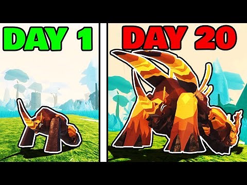 I Survived 20 Days as INSECT KAIJU in Creatures of Sonaria