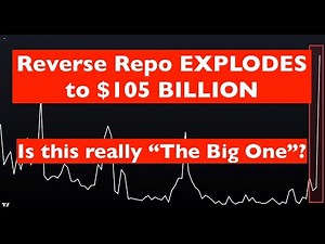 Breaking: Reverse Repo EXPLODES to $105 BILLION - Is the Banking System Really Crashing?
